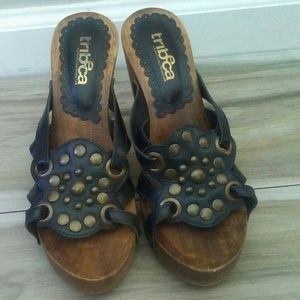 Tribeca wooden shoes